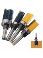 1/4 Inch Shank Cutter Router Bit Trimming Woodworking Milling Cutter Dual Blades