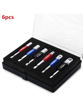 6PCS DB0335AL Nut Adapter Screwdriver Handy Repairing Tool Kit