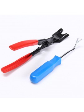 Car Door Card Panel Trim Upholstery Remover  Clip Removal Pliers Pry Tool Set