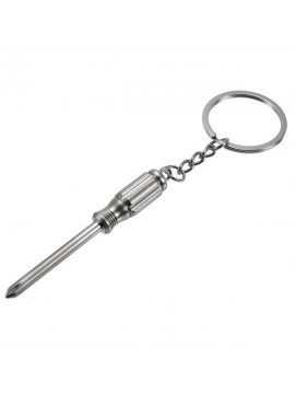 Creative Mini Tool Model Phillips Screwdriver Key Chain Ring