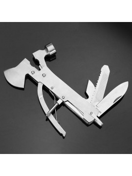 Stainless Steel Multifunctional Hammer Safety Hammer with Knife Plier EDC Tool